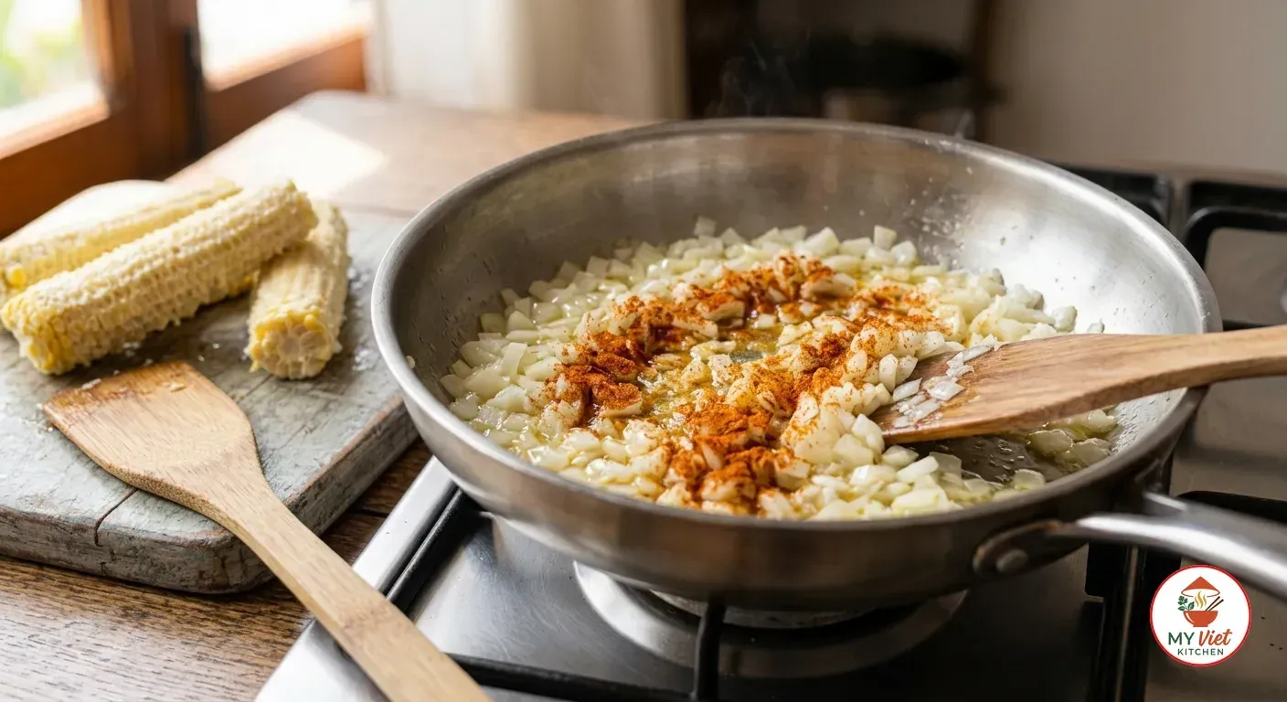 Step 3- Cook the Sofrito