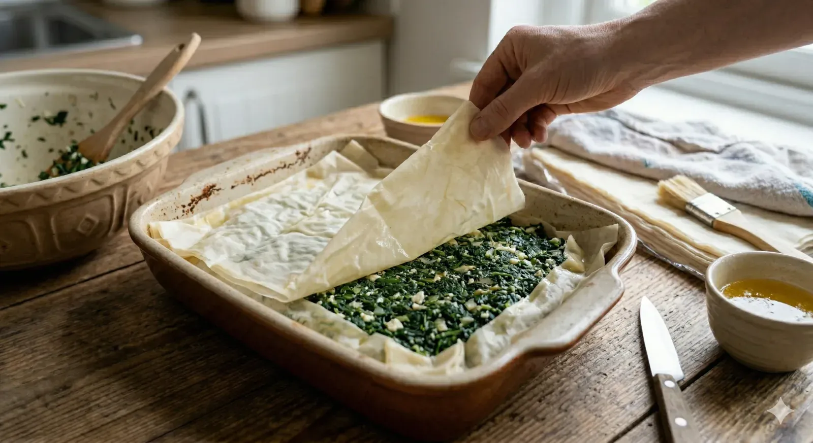 Step 3: Fill and Top the Pie