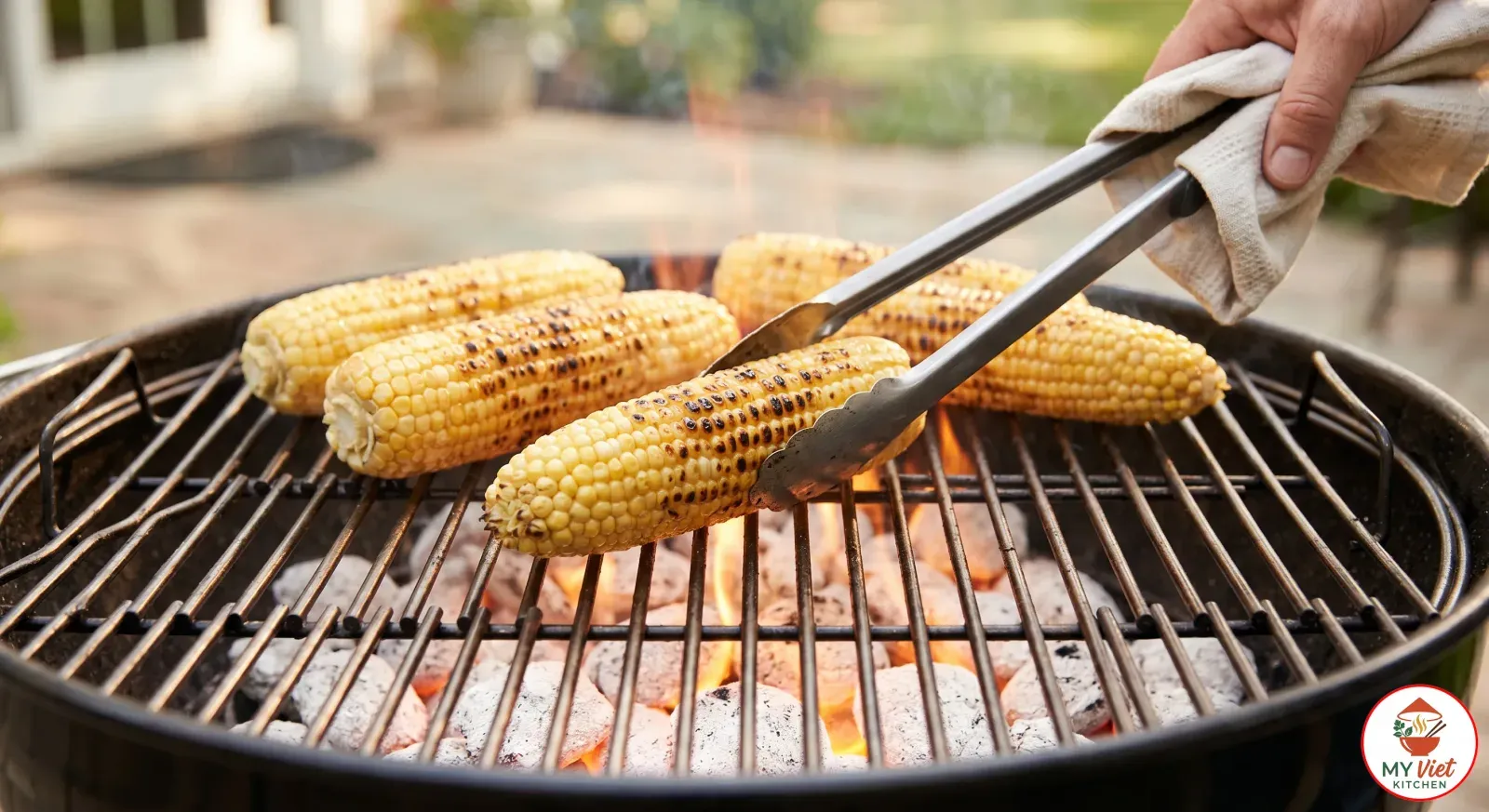 Step 3- Grill the Corn