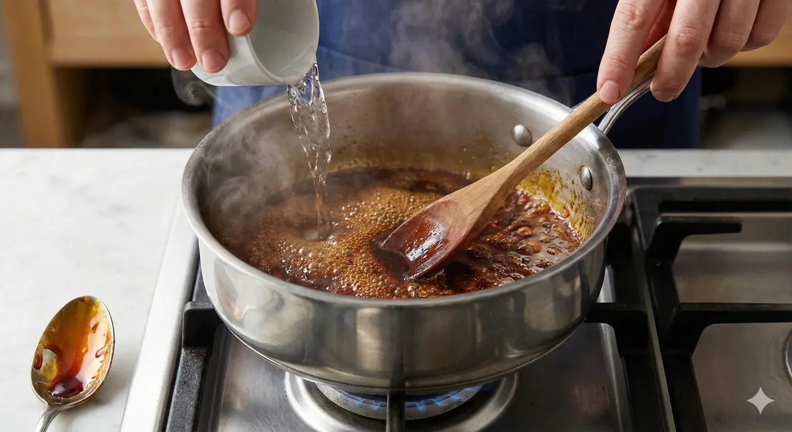 Step 3: Make the Caramel (Nuoc Mau)