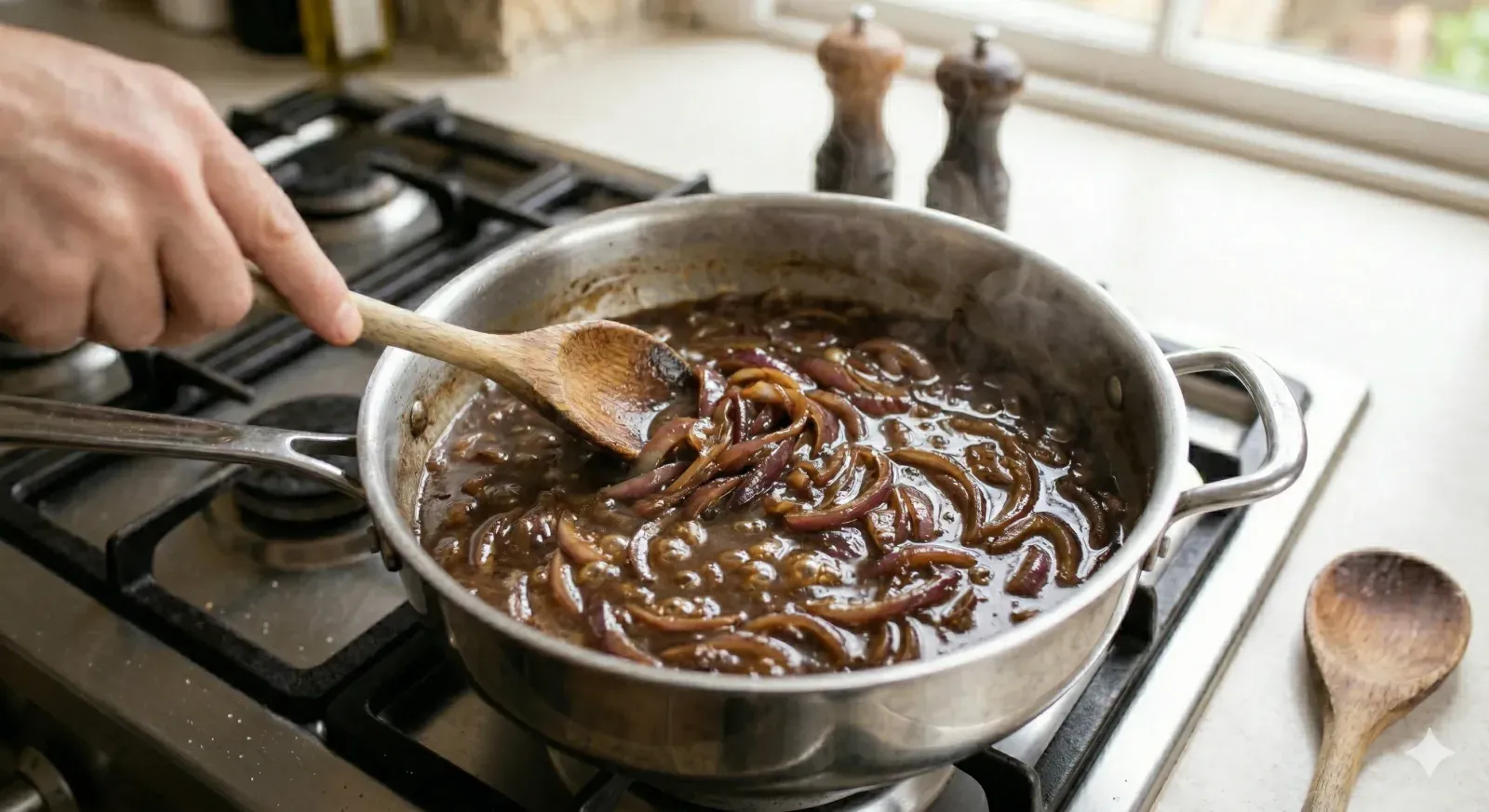 Step 3- Make the Onion Gravy