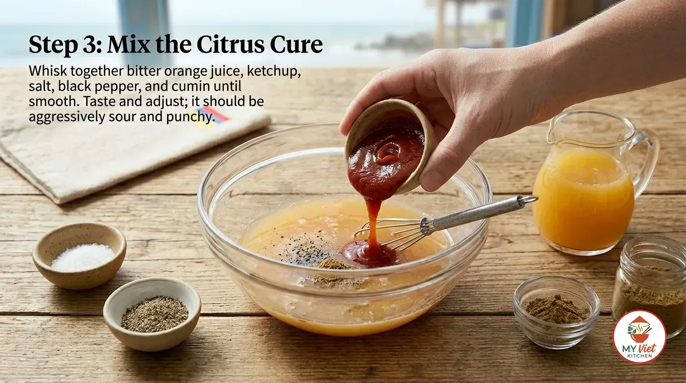 Step 3- Mix the Citrus Cure