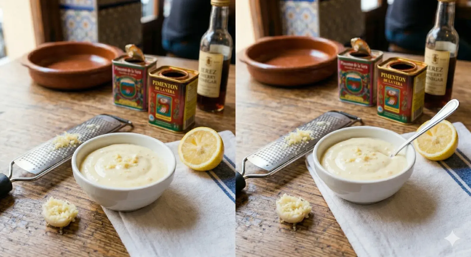 Step 3- Prepare the Garlic Alioli