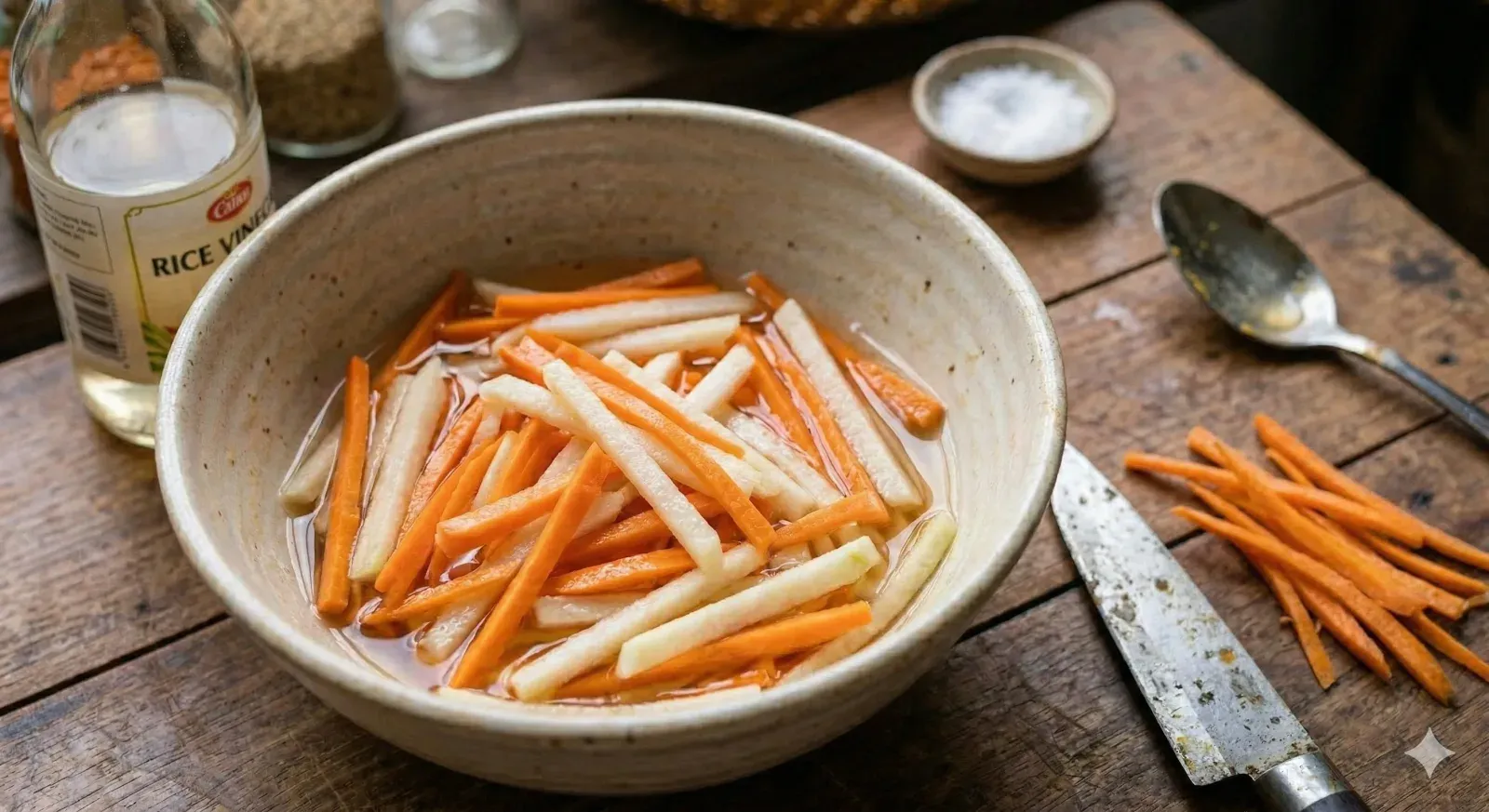 Step 3: Prepare the Pickled Vegetables