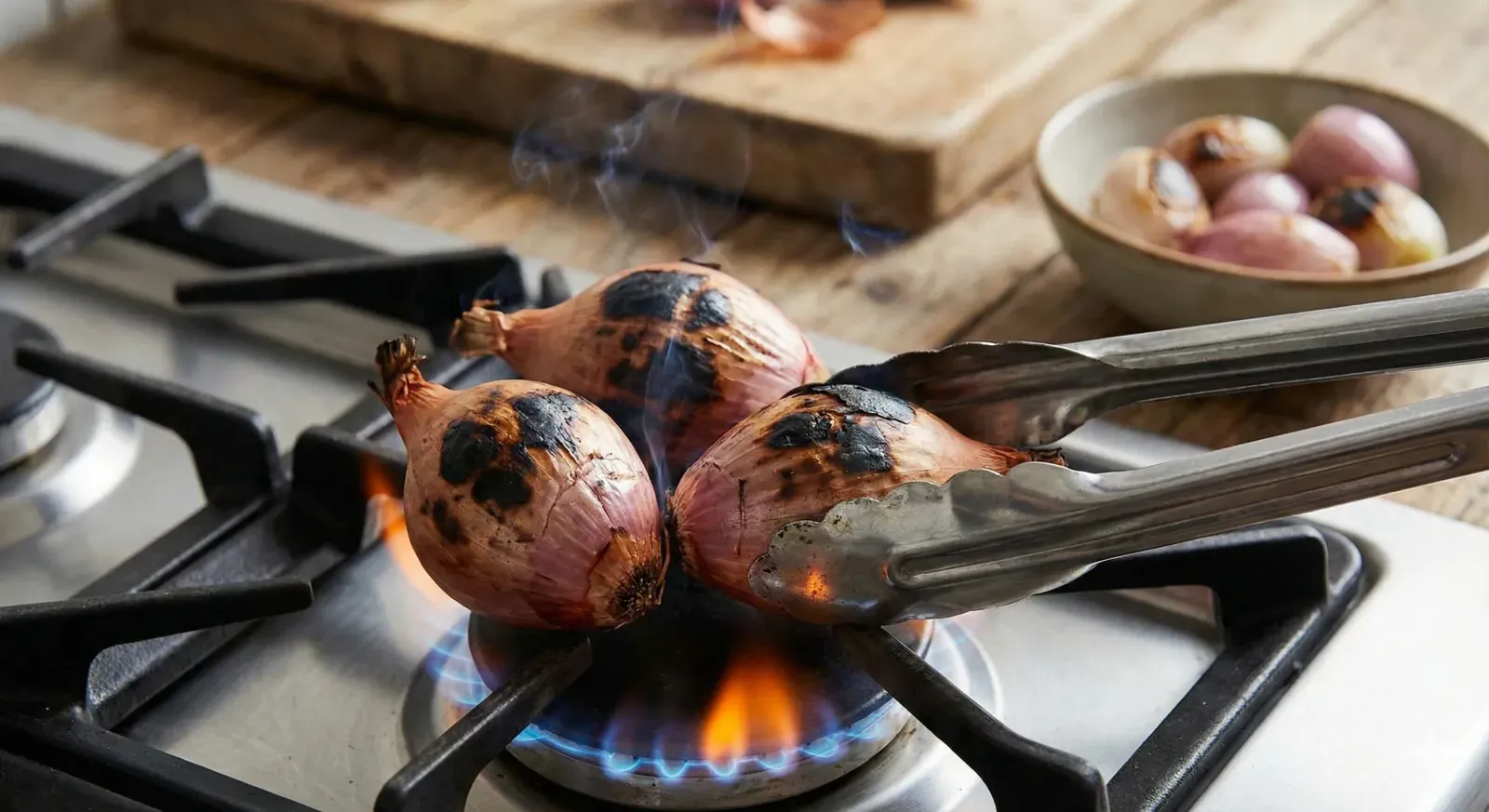 Step 3: Roast Shallots