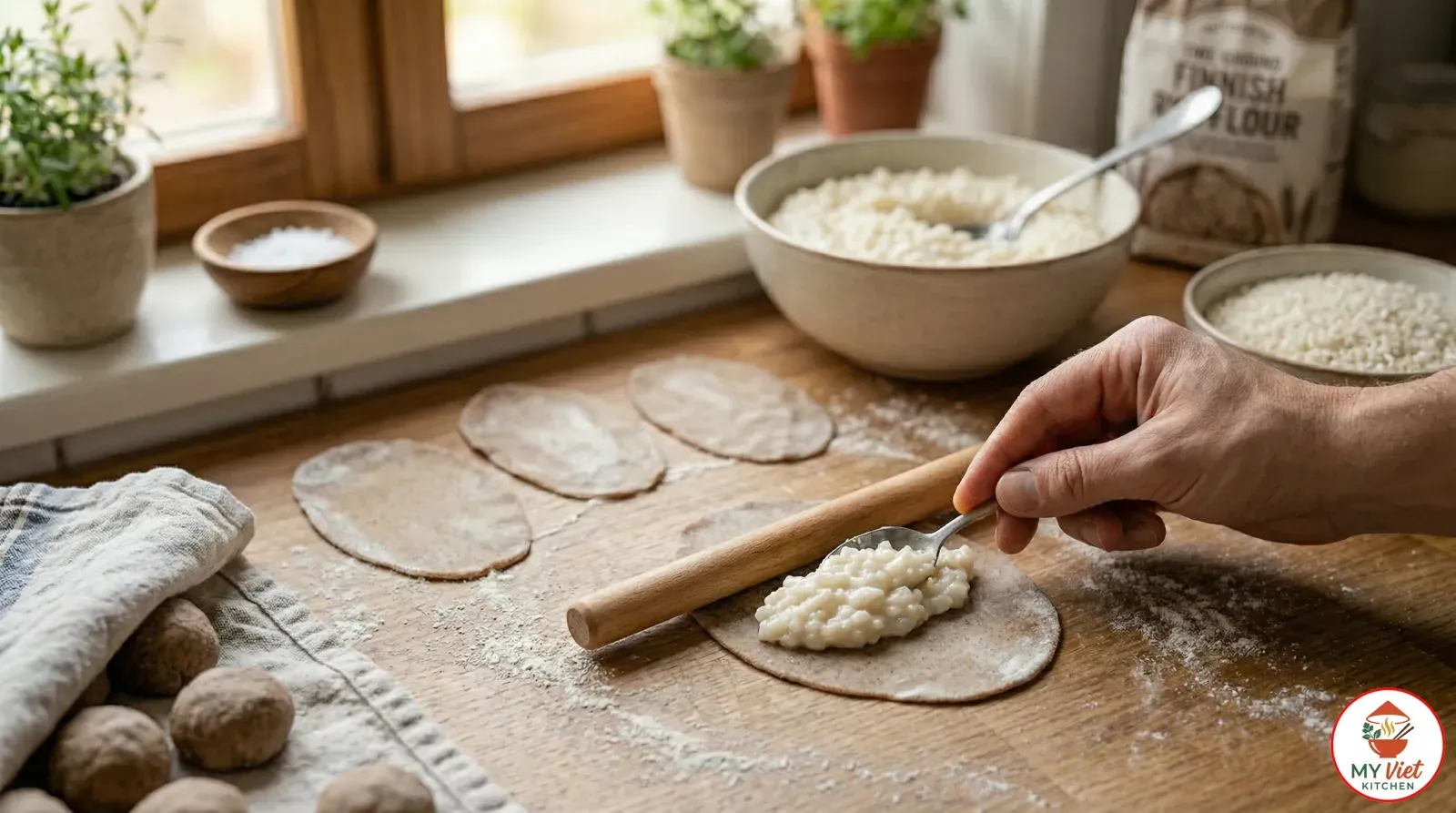 Step 3- Roll and Fill the Pies
