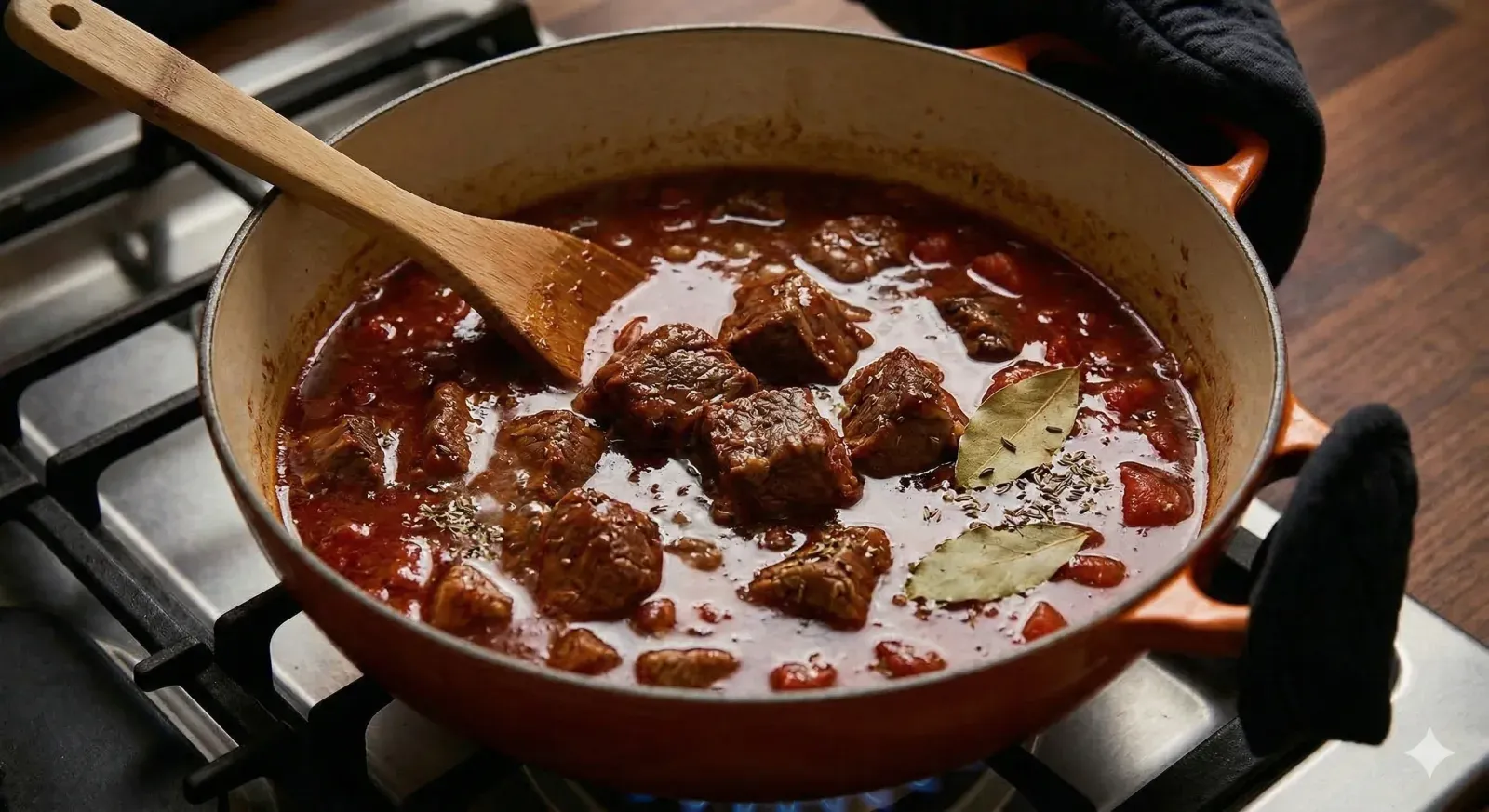 Step 3: Sear and Simmer the Beef