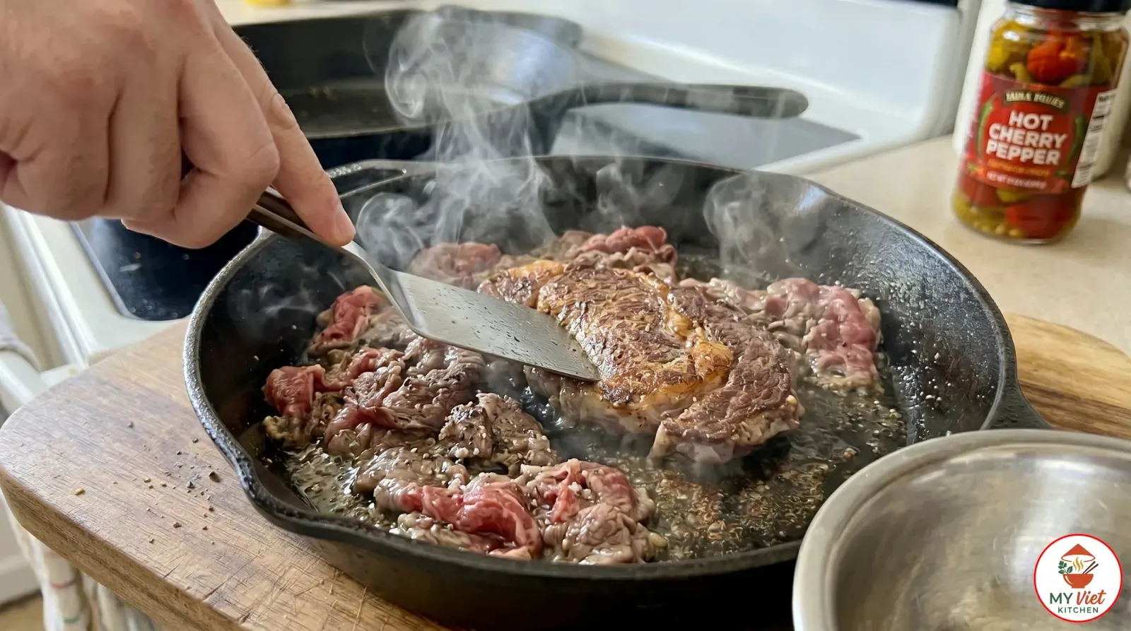Step 3- Sear the Steak