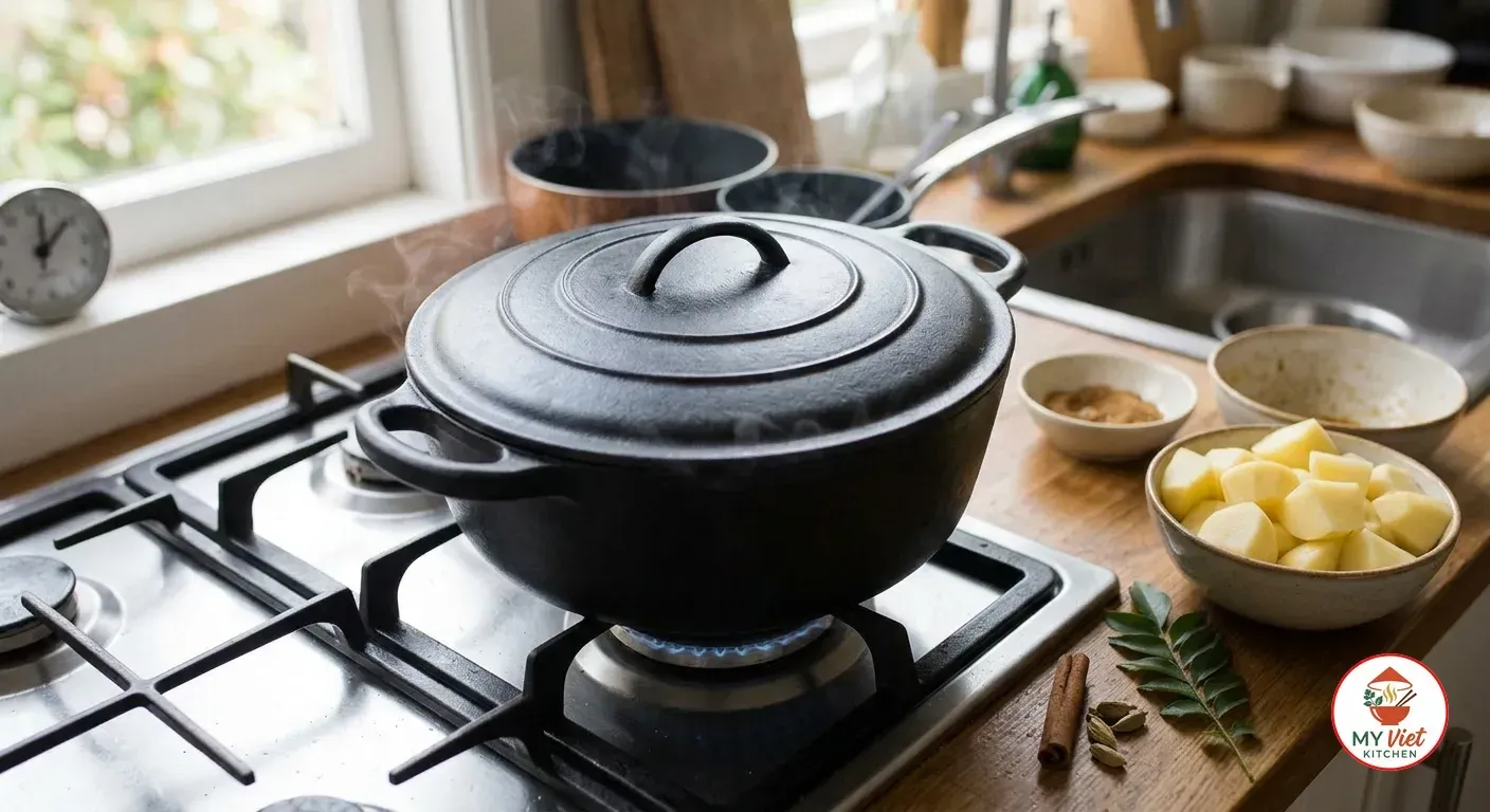 Step 3- Simmer the Curry Until Tender
