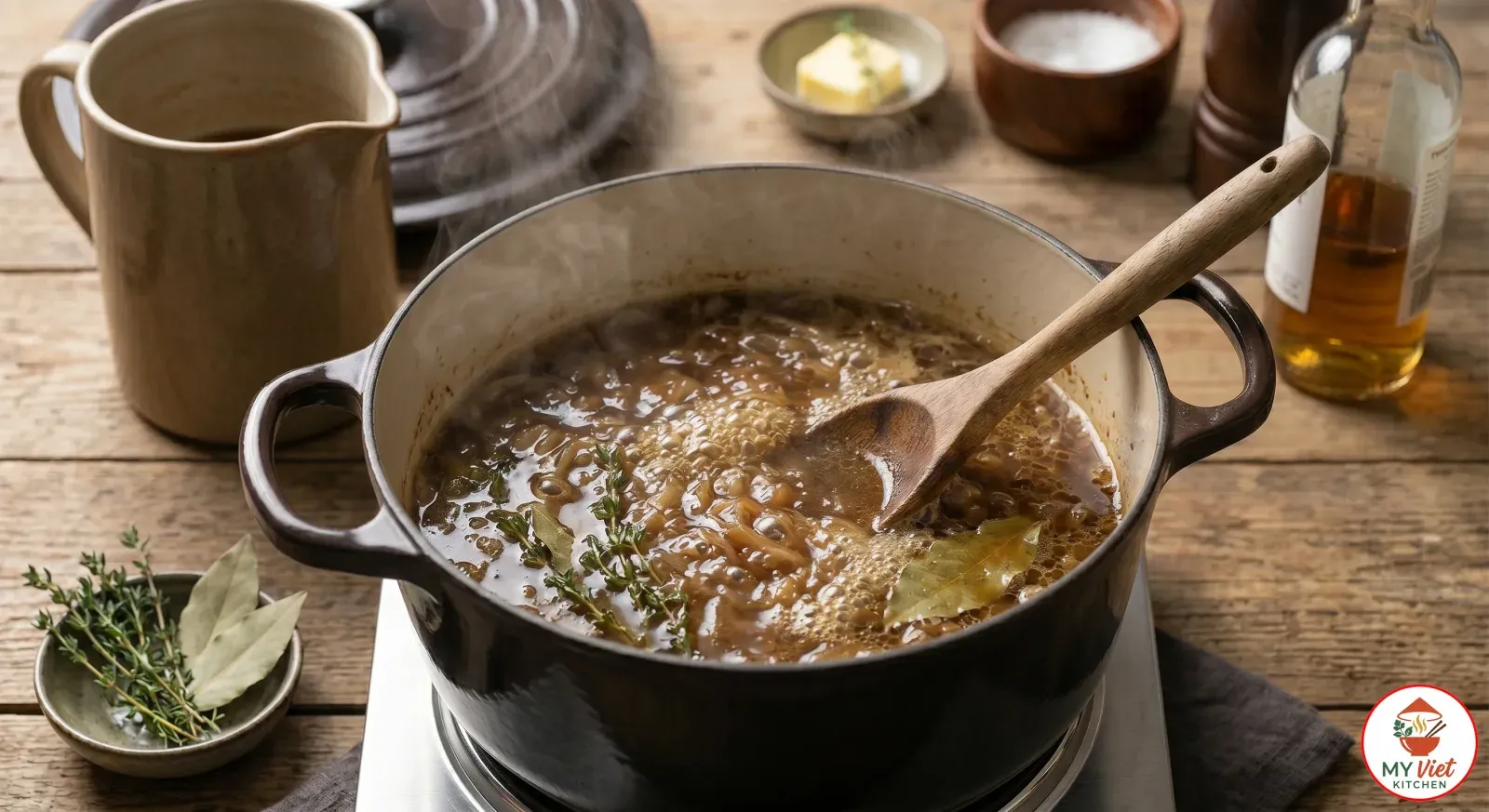 Step 3- Simmer the Soup