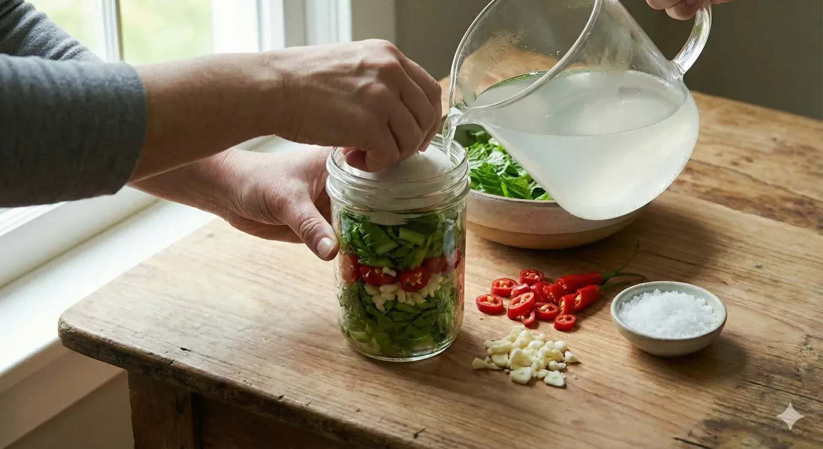 Step 3: The Pickling Process