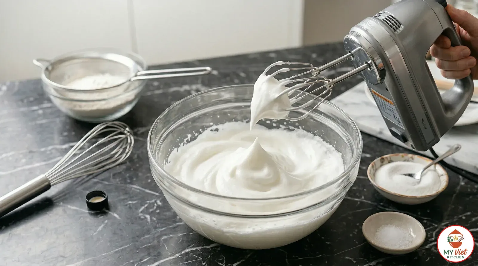 Step 3- Whip the Egg Whites