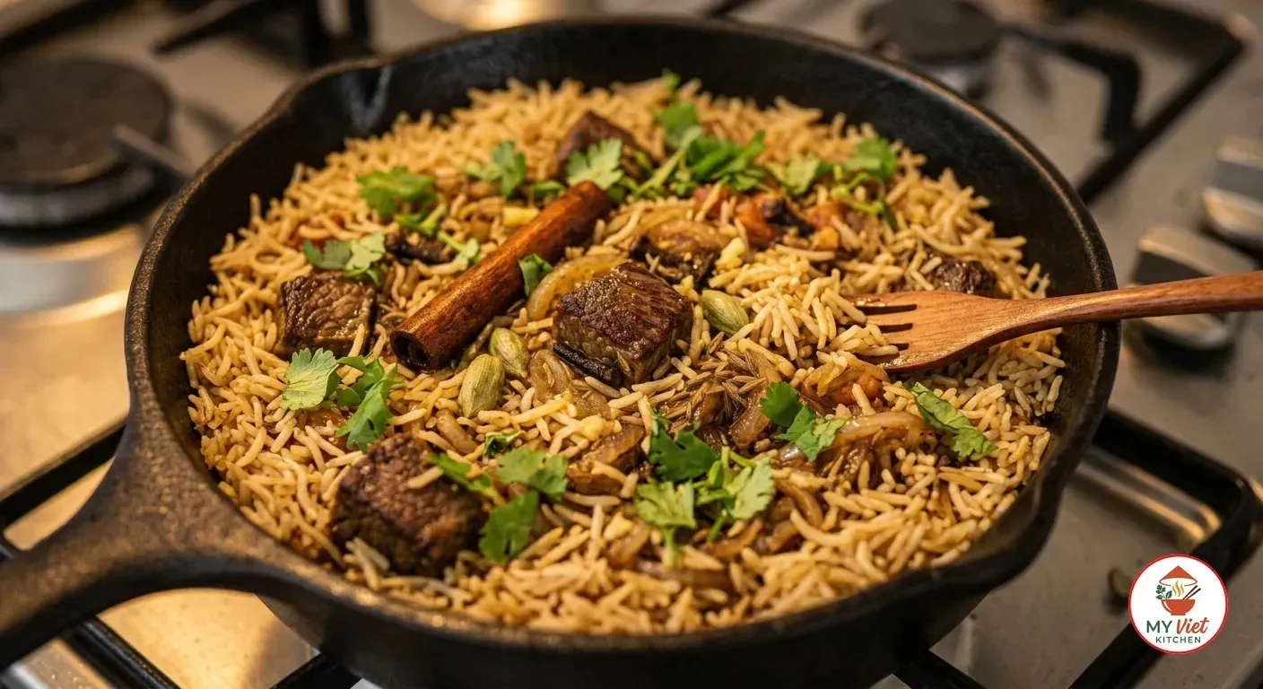 Step 4- Add Rice and Cook Until Perfectly Fluffy