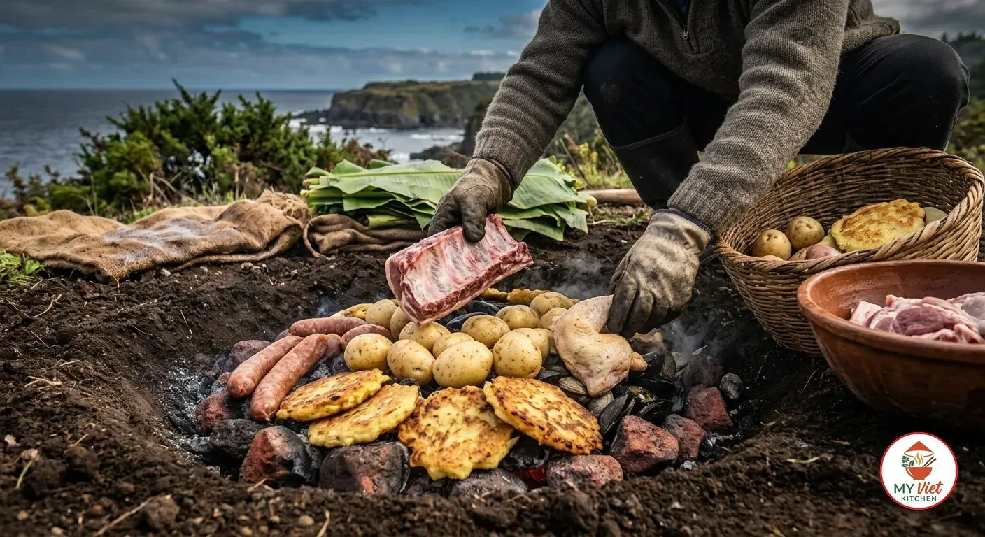 Step 4- Add the Meats, Potatoes, and Dumplings