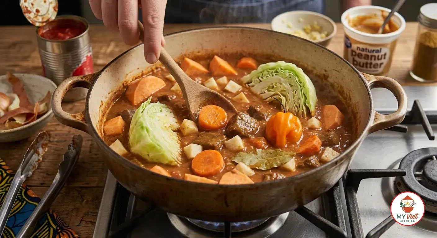 Step 4- Add the Vegetables and Finish Cooking
