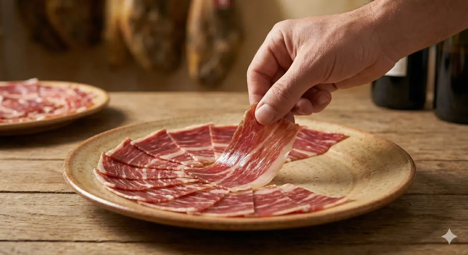 Step 4- Arrange the Slices on a Warm Plate