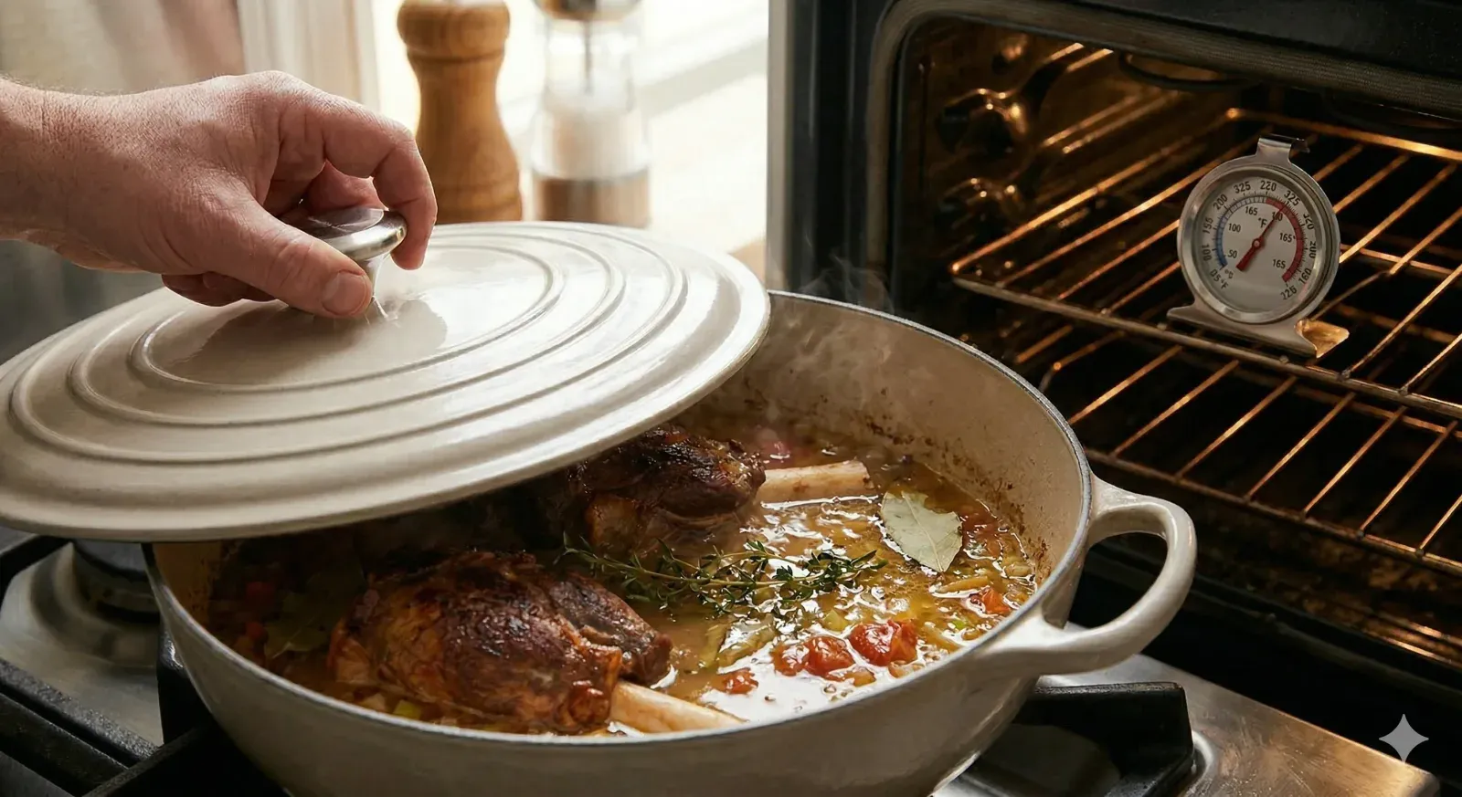 Step 4- Braise Low and Slow