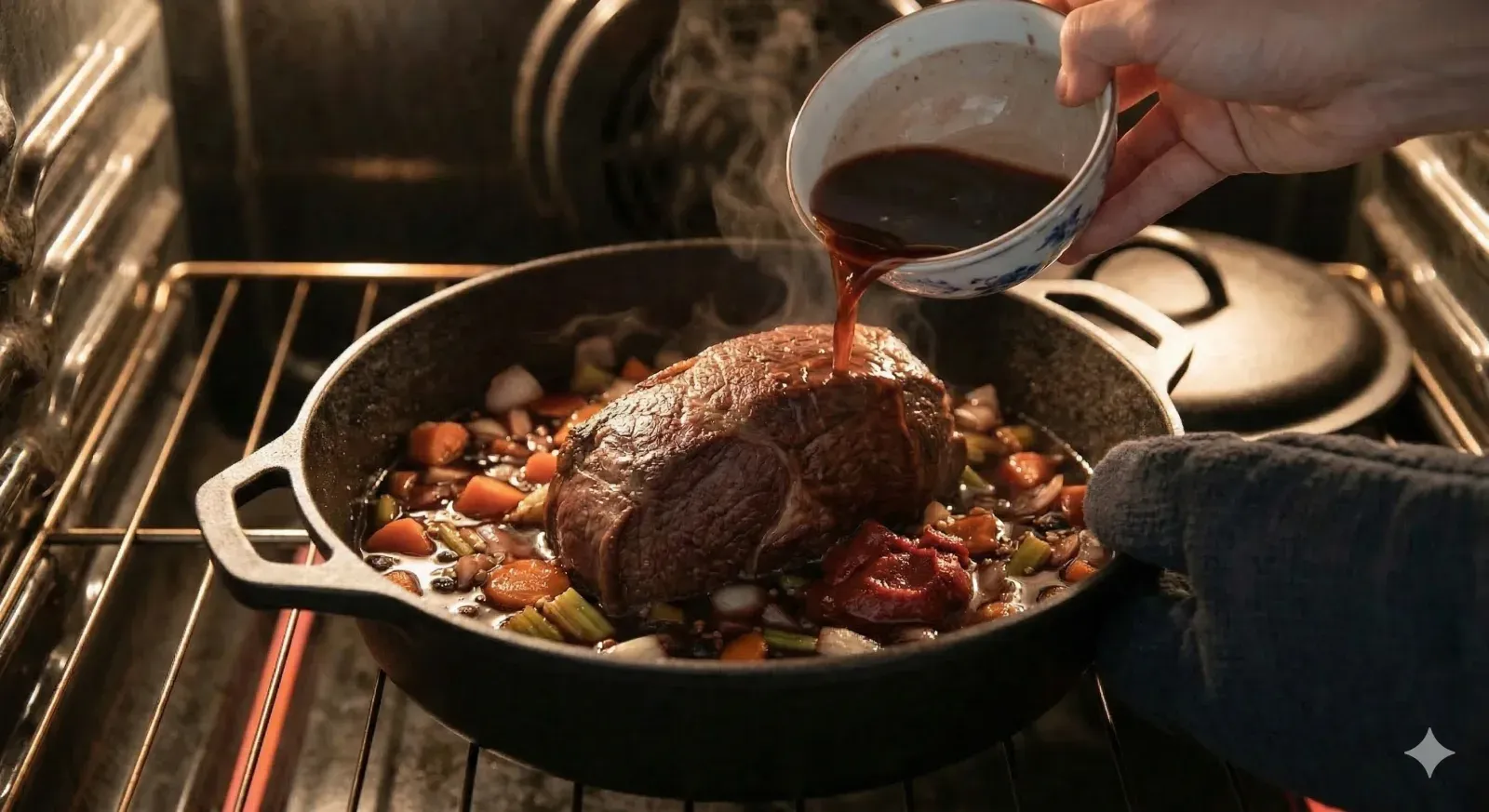 Step 4: Braise the Sauerbraten