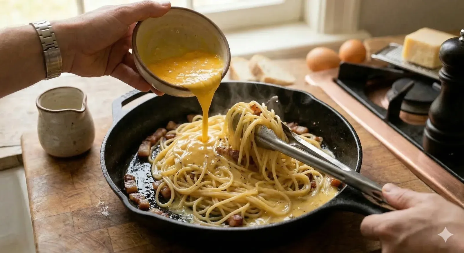Step 4: Combine Everything and Emulsify the Sauce