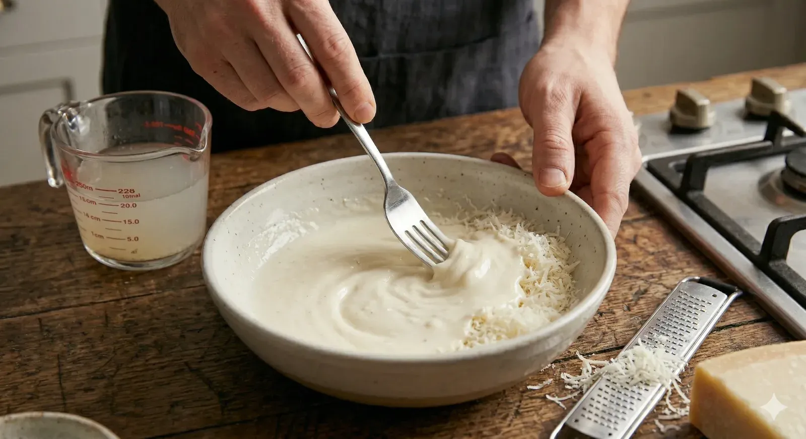 Step 4- Create the Cheese Cream