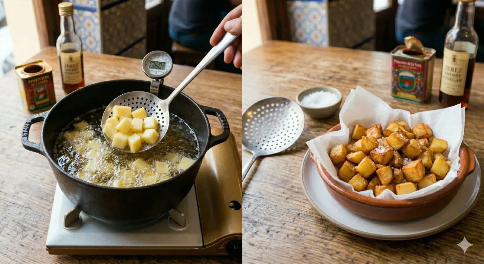 Step 4- Fry the Potatoes Until Golden and Crispy