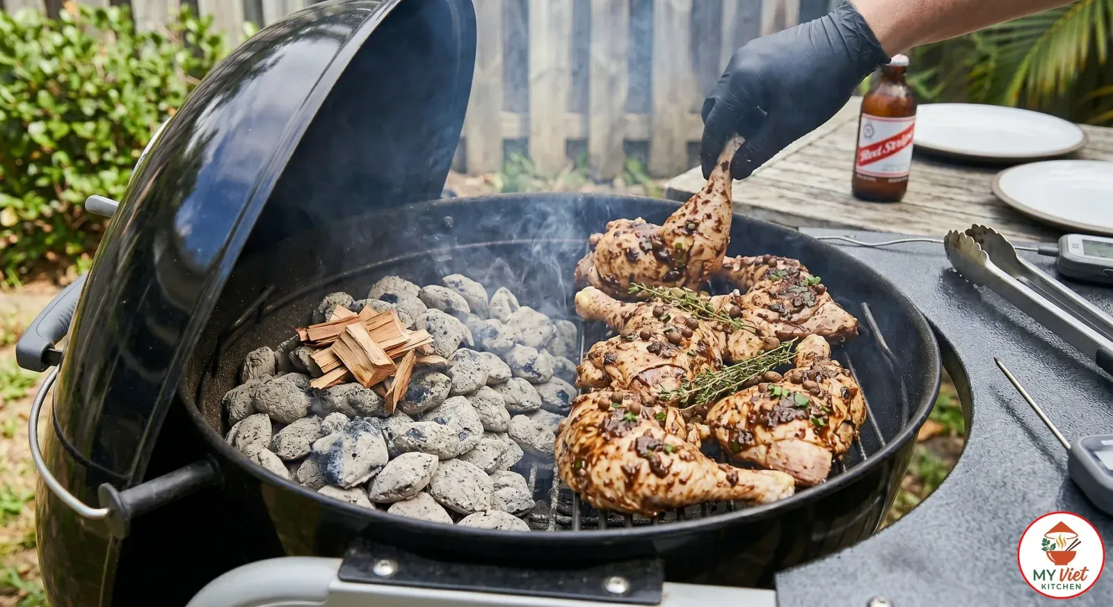 Step 4- Grill the Chicken Low and Slow