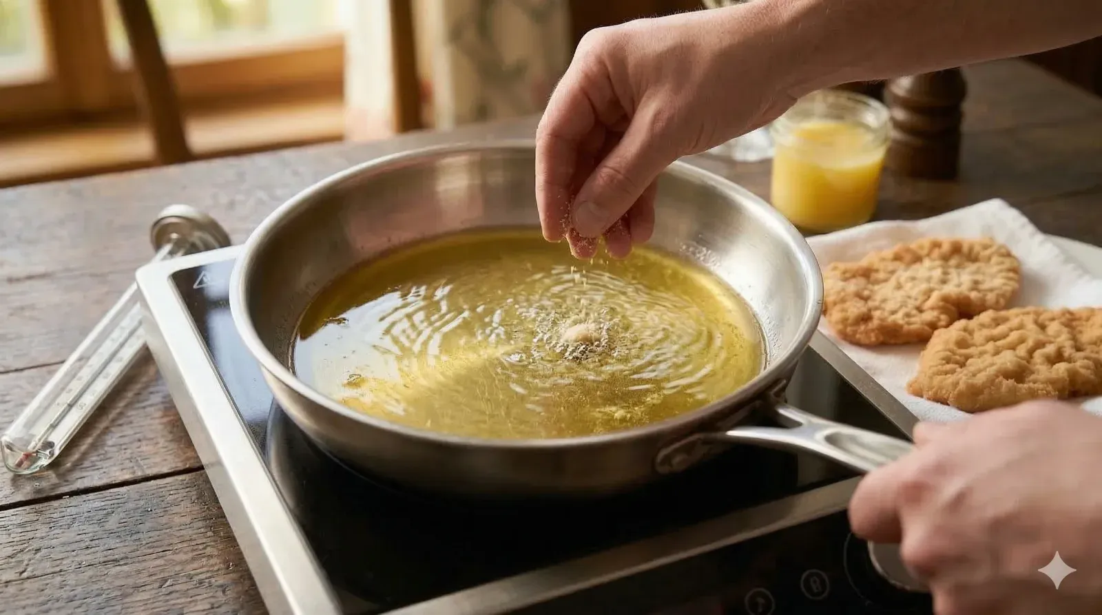 Step 4: Heat the Clarified Butter