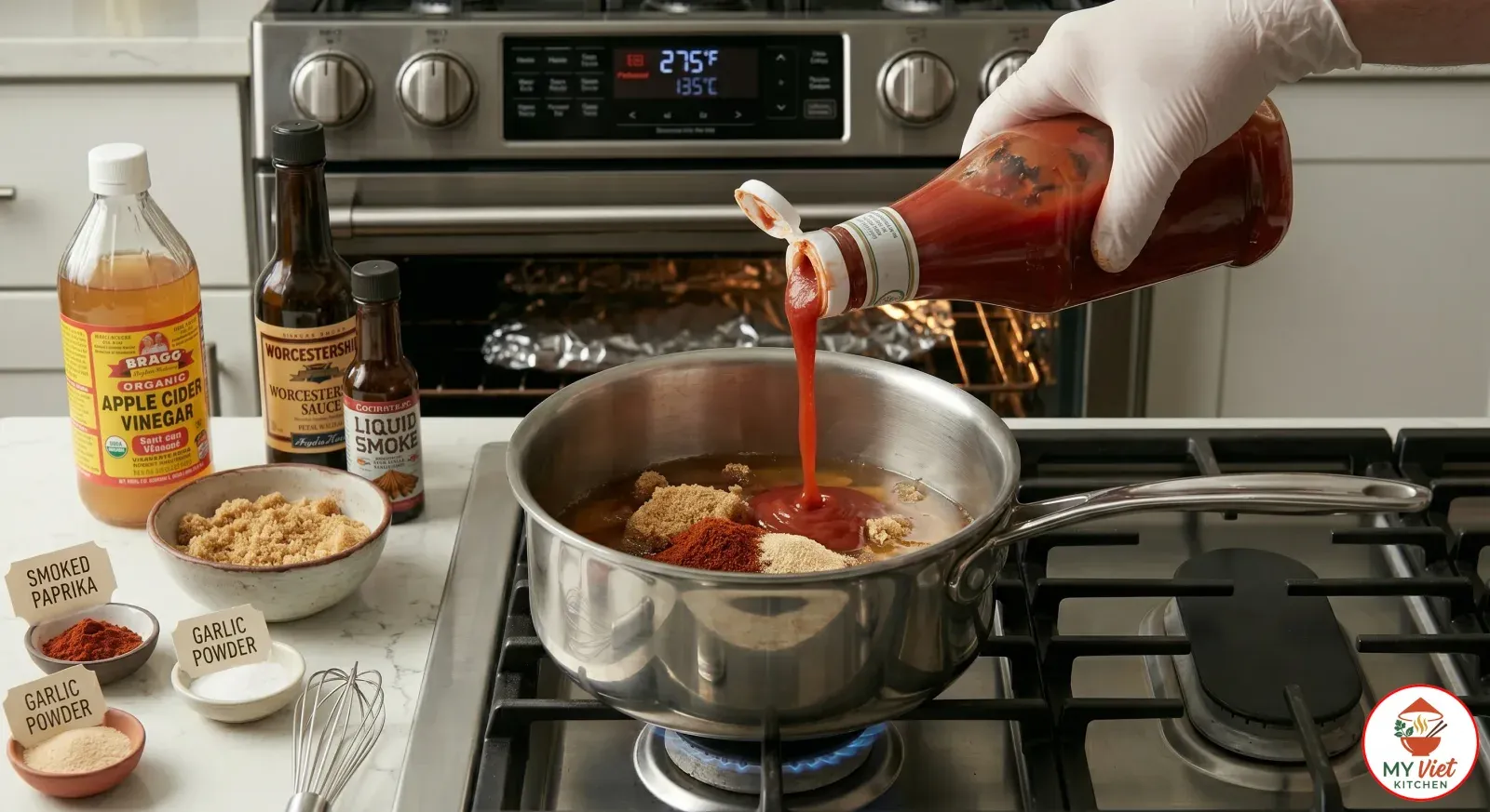 Step 4- Make the BBQ Sauce