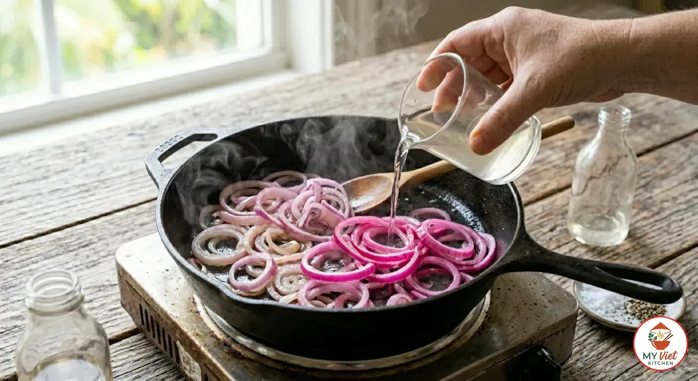 Step 4- Prepare the Pickled Red Onions
