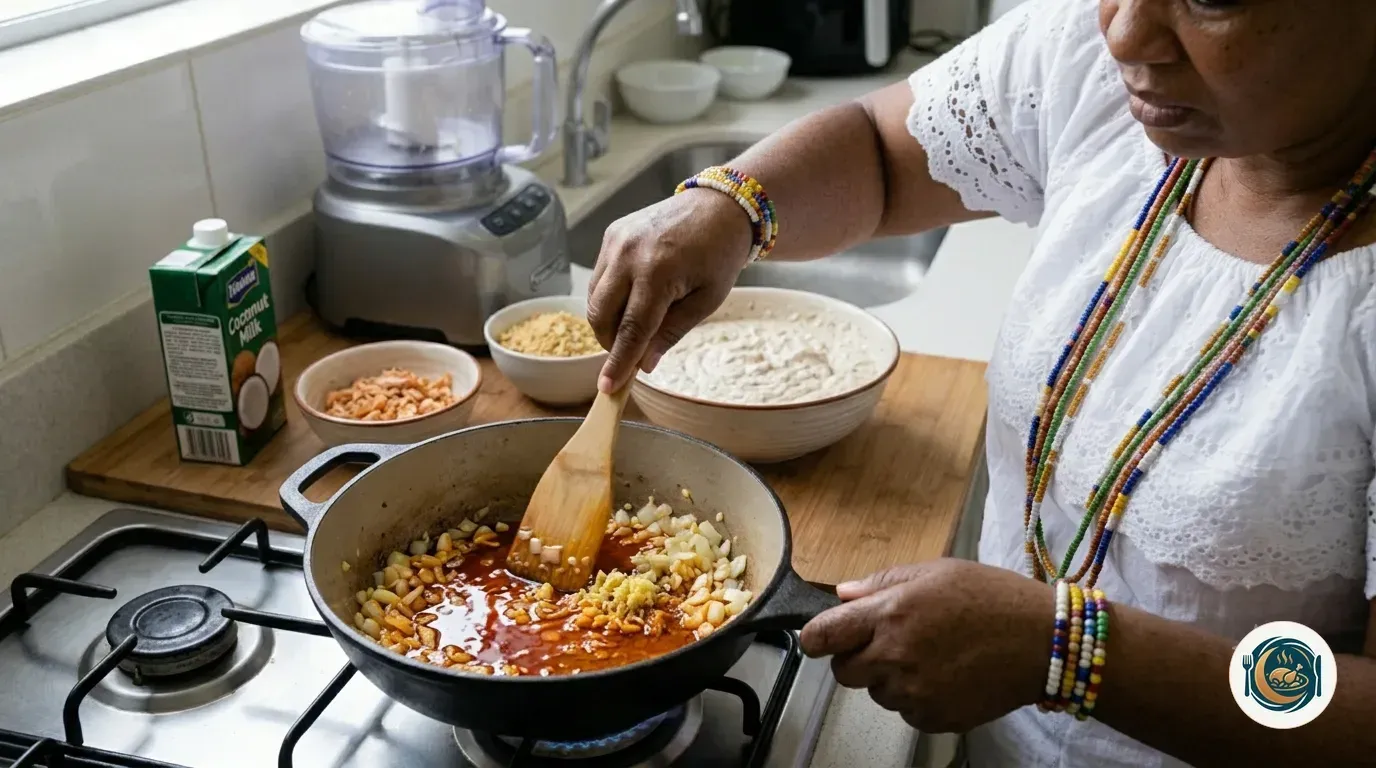 Step 4- Prepare the Vatapa Filling