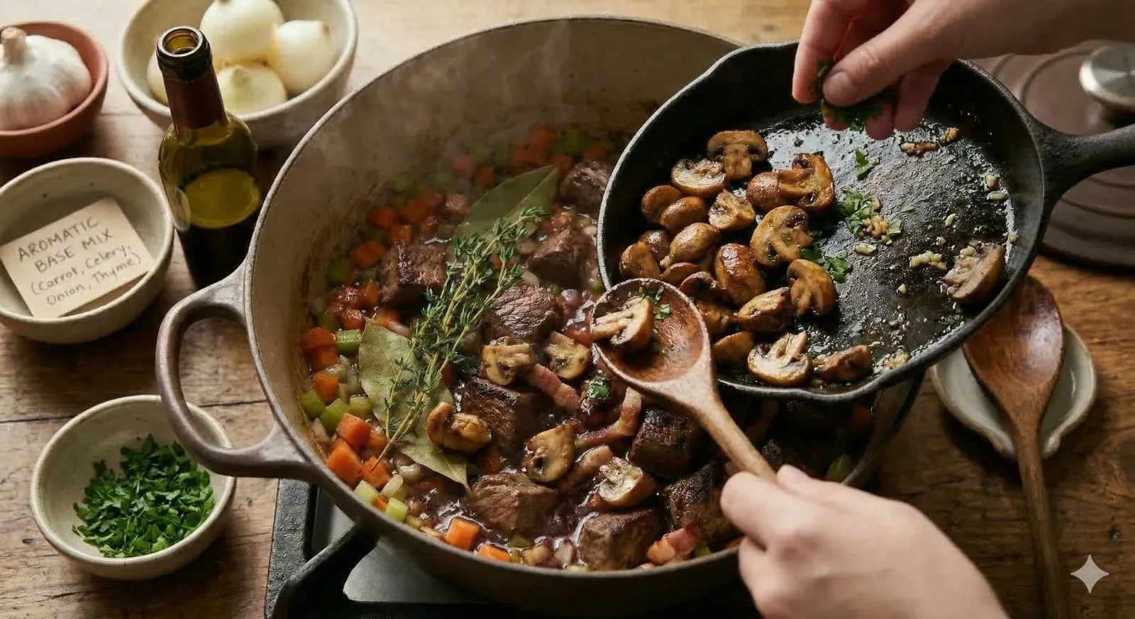 Step 4: Saute the Mushrooms and Finish