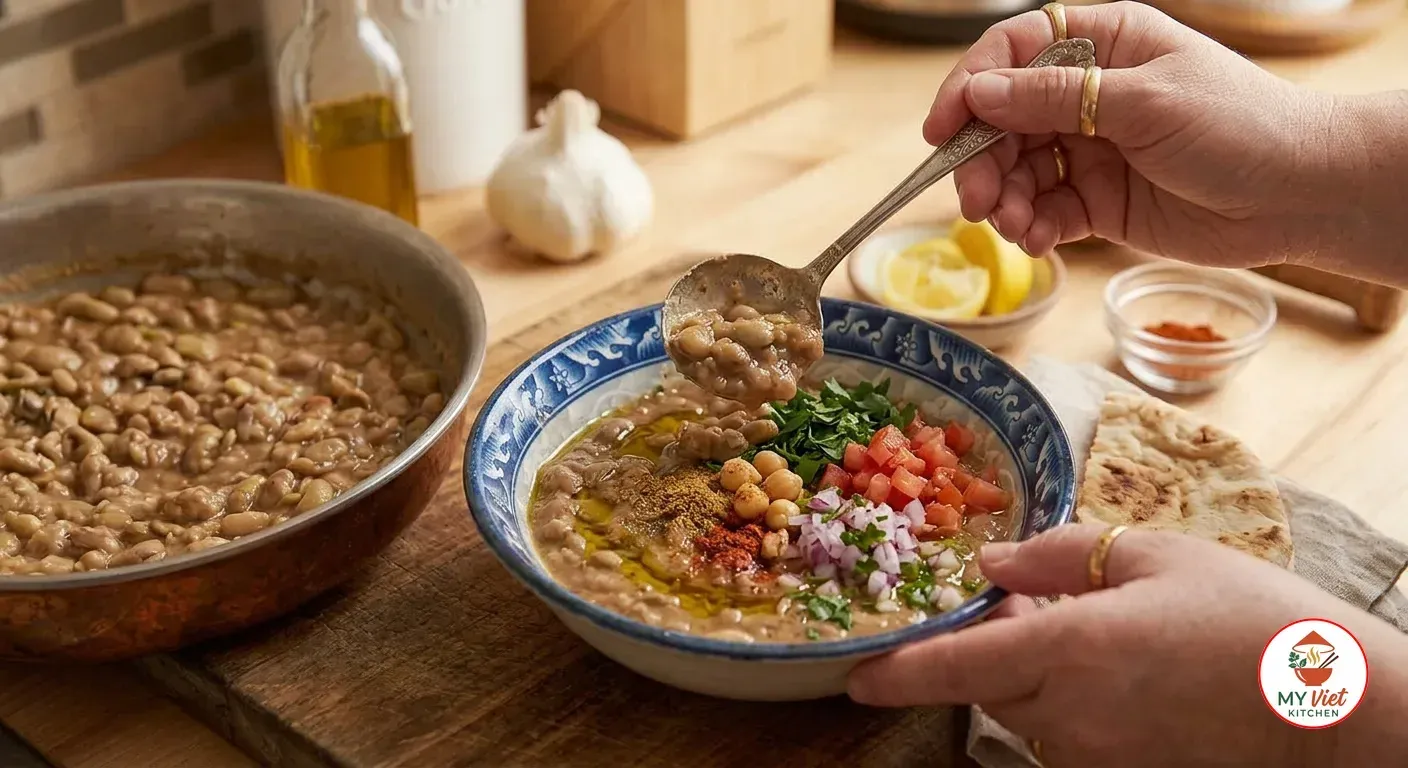 Step 4- Serve with Traditional Toppings