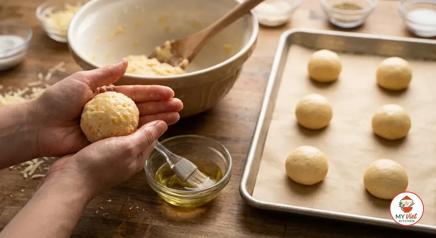 Step 4- Shape the Rolls