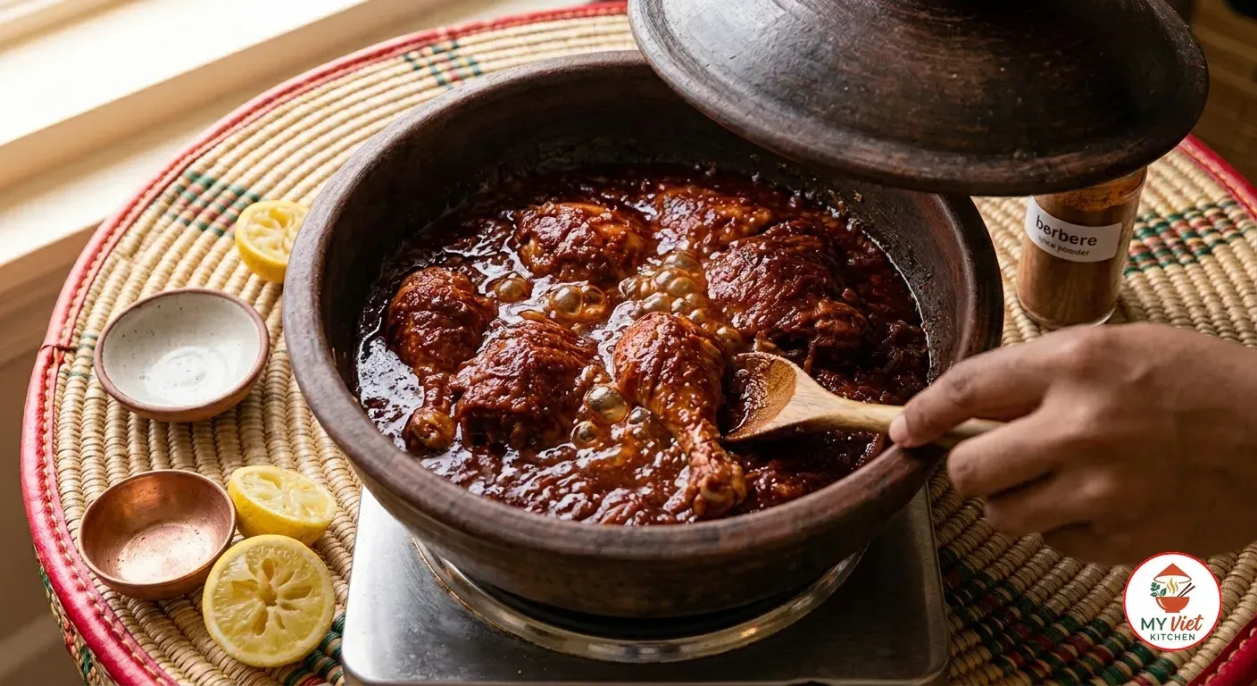 Step 4- Simmer the Chicken