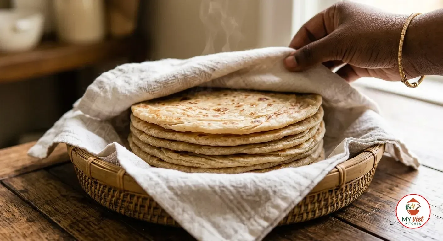Step 4- Stack and Keep Warm for Serving