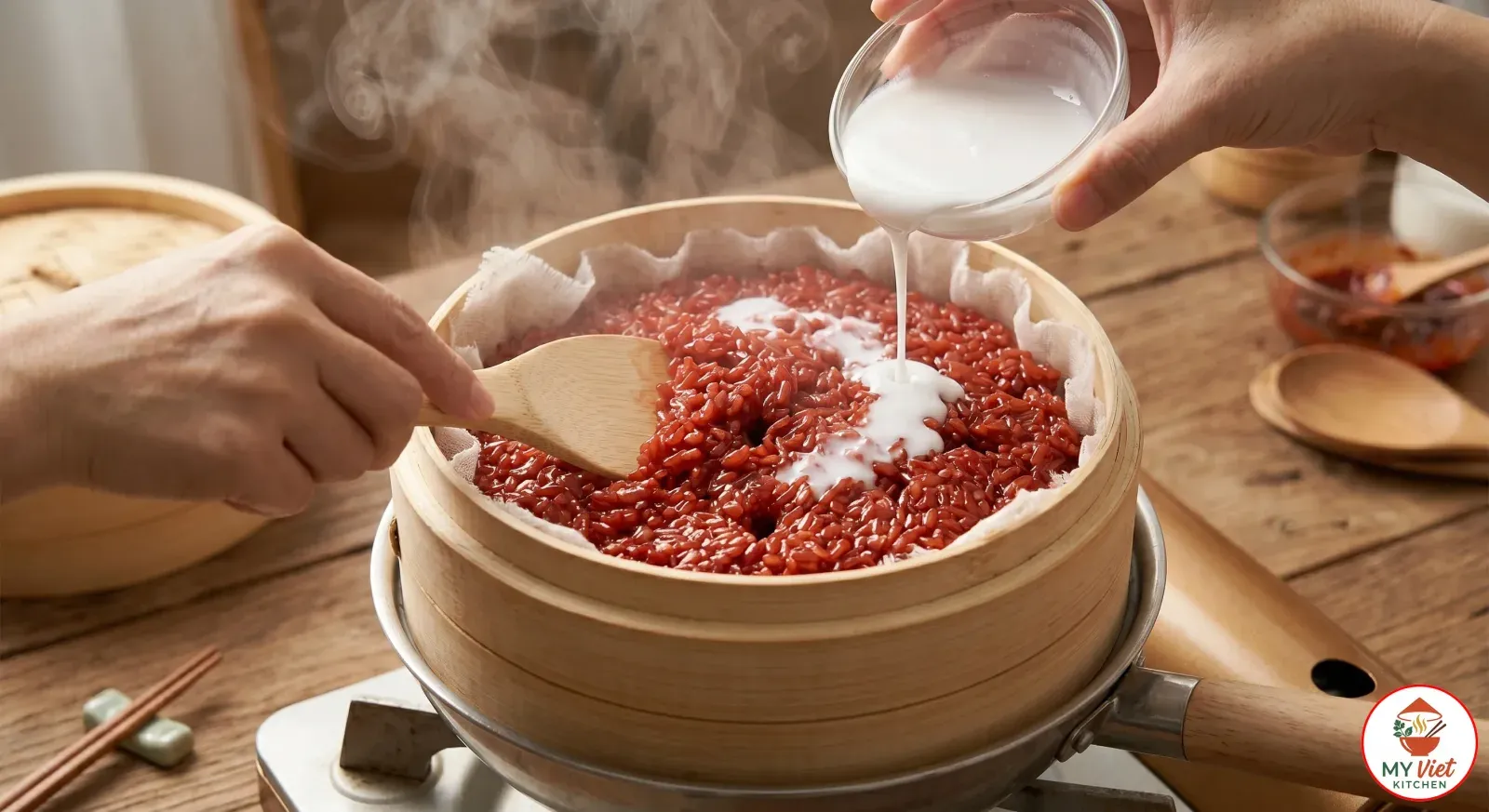Step 4- Steam in Two Rounds