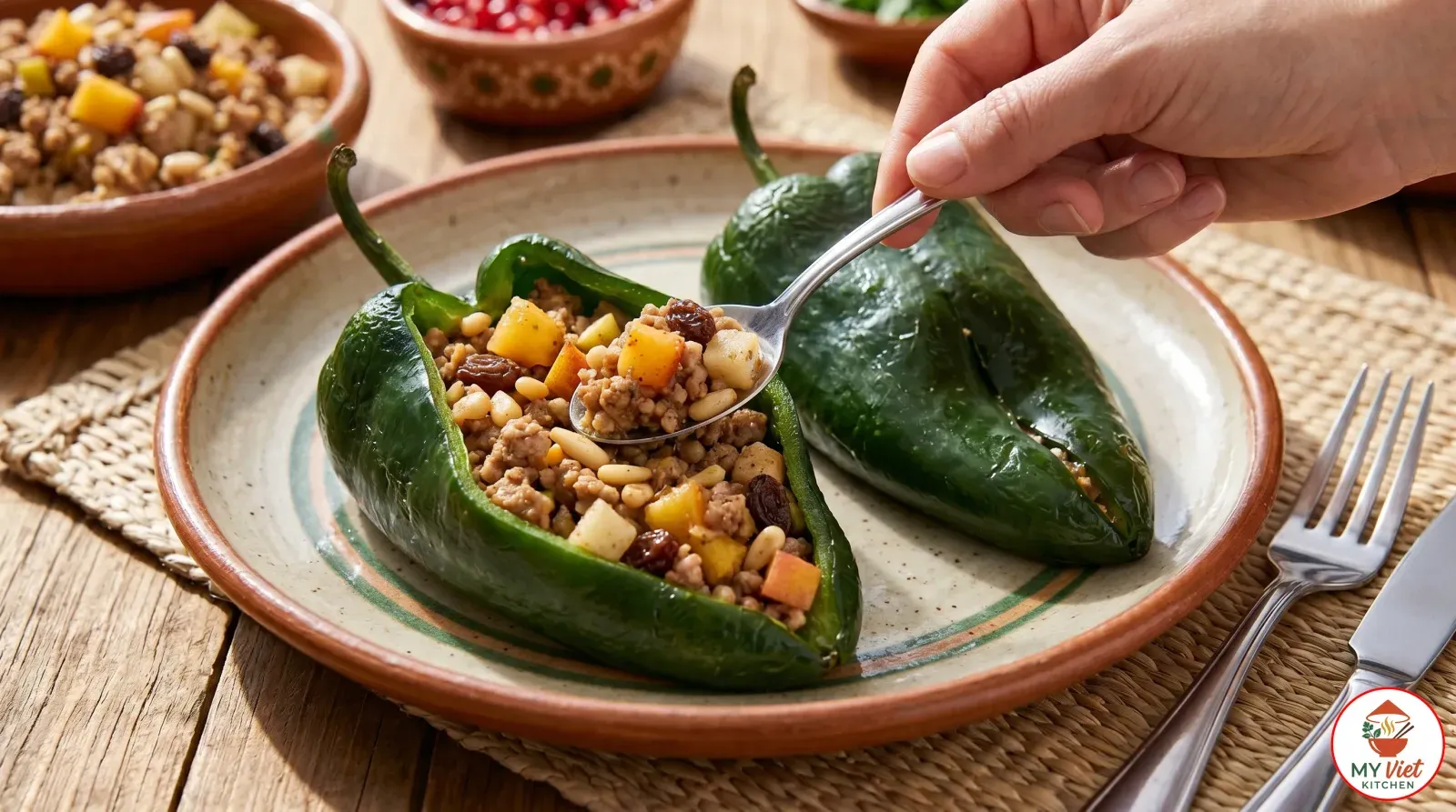 Step 4- Stuff the Peppers