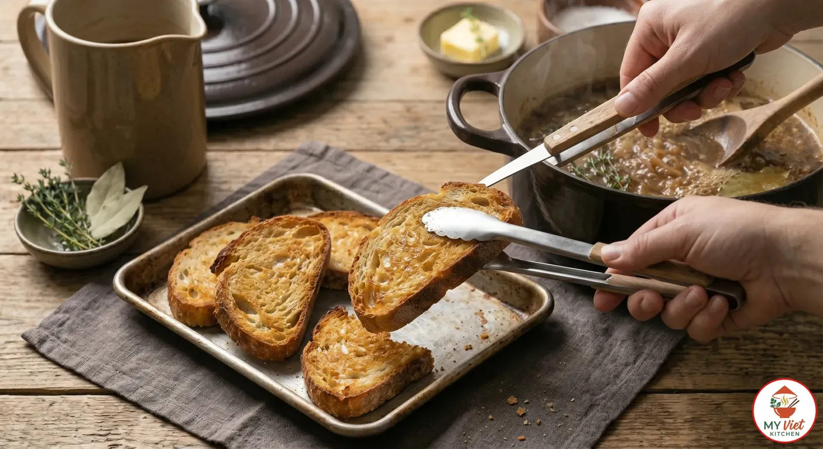 Step 4- Toast the Bread