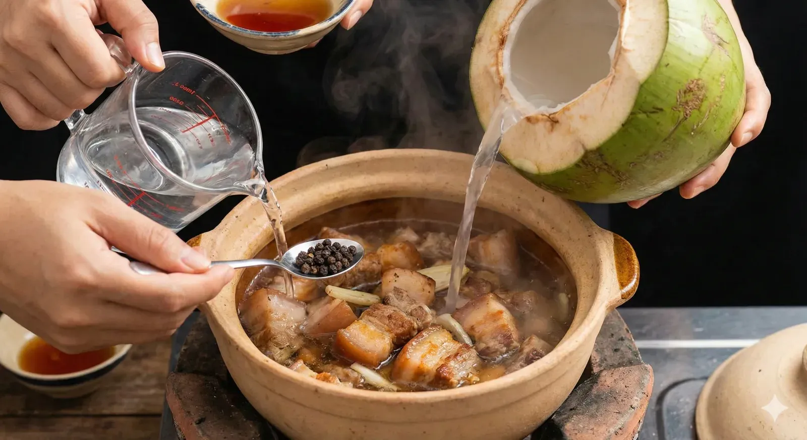 Step 5: Add Liquids and Seasonings