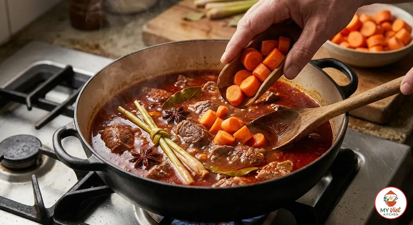 Step 5- Add the Carrots