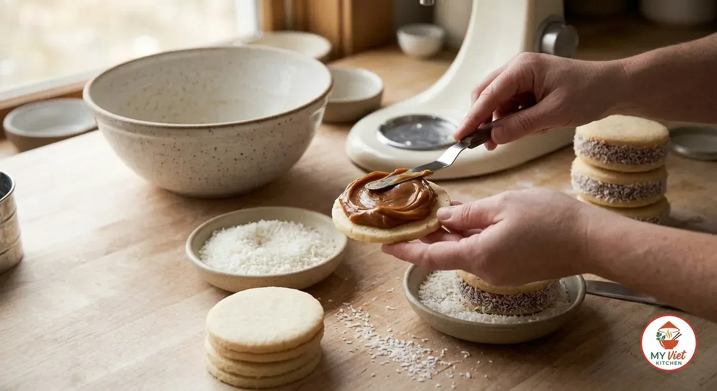 Step 5- Assemble the Alfajores