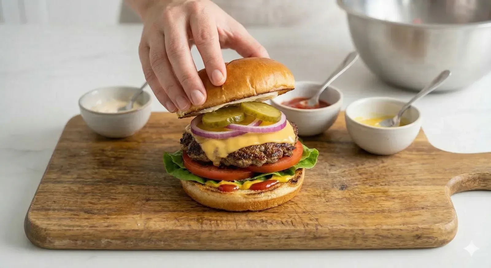 Step 5: Assemble the Hamburger