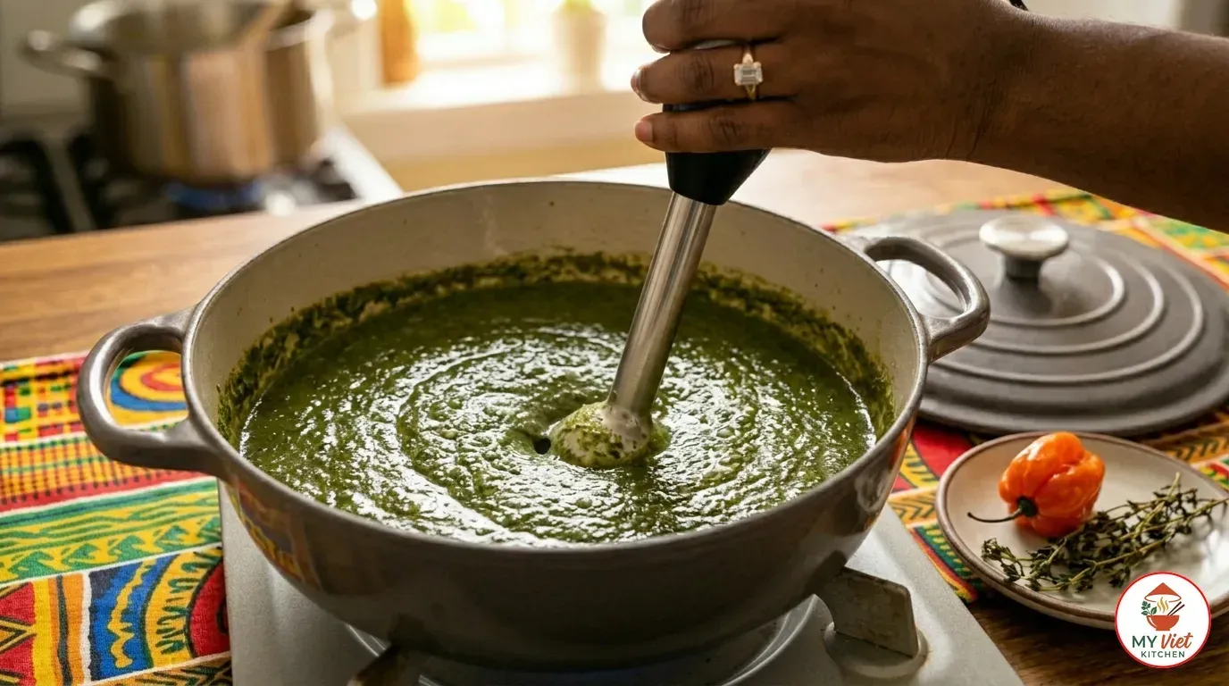Step 5- Blend to a Velvety Consistency