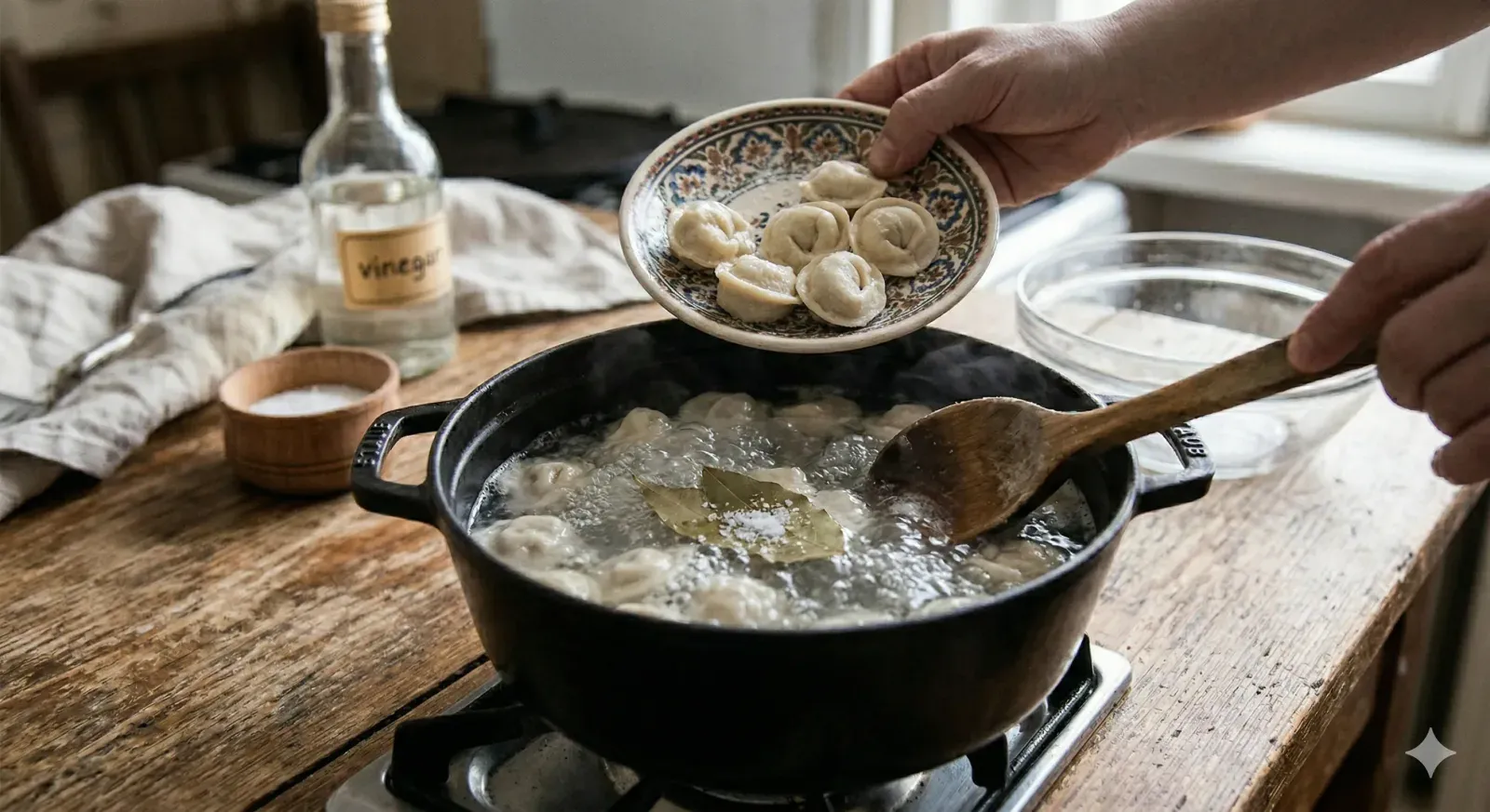 Step 5: Boil the Pelmeni