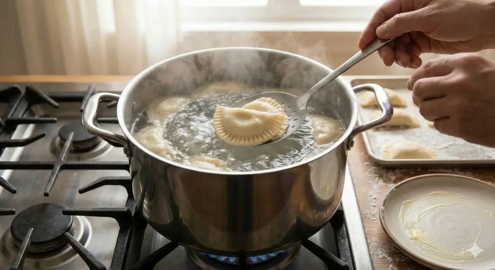 Step 5: Boil the Pierogi