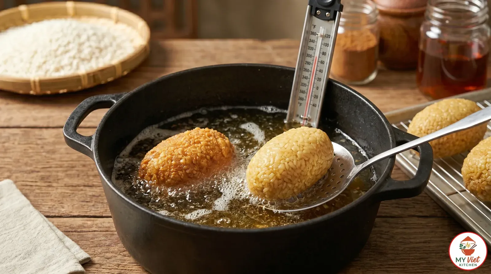 Step 5- Deep Fry to Golden Perfection