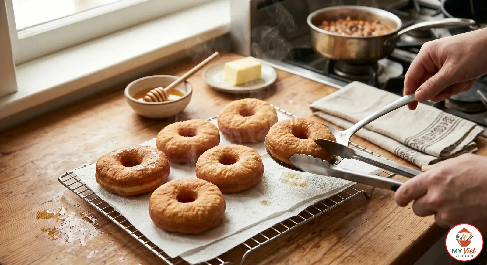 Step 5- Drain and Serve Warm
