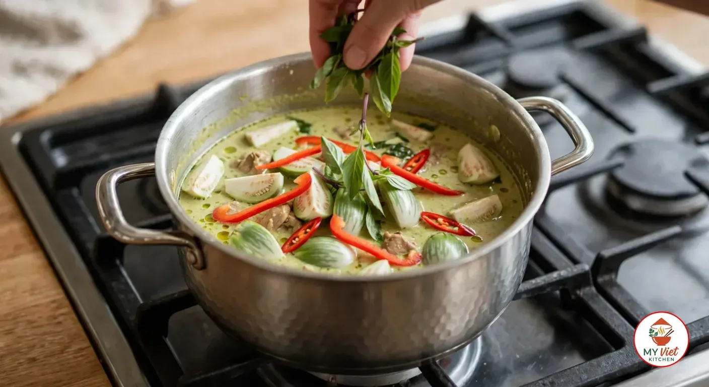 Chicken in Green Curry