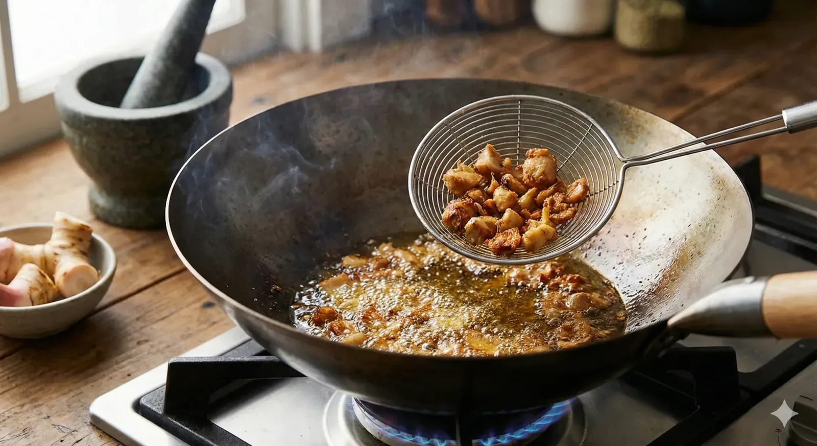Step 5: Fry the Galangal