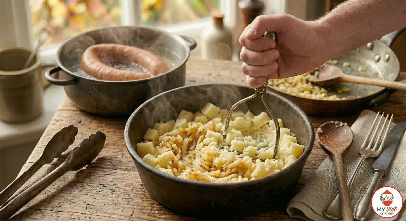 Step 5- Mash and Combine